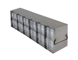 Upright Freezer Rack for 96/384-Well Microtiter Plates, accepts 84 with lids or 96 without lids
