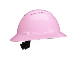 3M™ SecureFit™ Full Brim Hard Hat H-Series, Vented, 4-Point Pressure Diffusion Ratchet Suspension, with UVicator, 20ea/CS