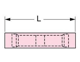 3M™ Scotchlok™ Butt Connector MNG18BCMK-A, 1000/Case