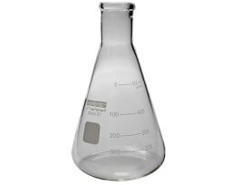 Plus Glass Erlenmeyer Flask, 500 mL, 8/pk