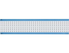 Alphabetical Vinyl Cloth Upper Case Scored Wire Marking Cards, Z 1800 Total