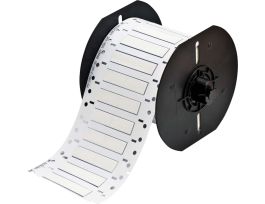 PermaSleeve Heat Shrink Wire and Cable Labels Single-sided for B33 Printers - 0.25" Dia x 1" White