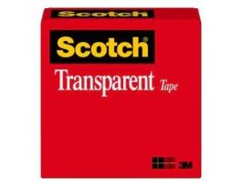 Scotch® Transparent Tape 600, 1 in x 2592 in