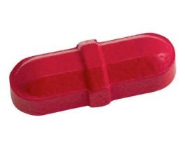 STIR BAR RED PTFE1X.31 CS12