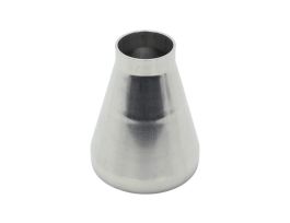 Conical Reducer, Buttweld, 3.0 to 1.5 inch O.D., 304 Stainless Steel