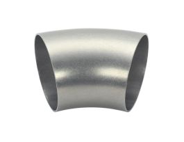45 Degree Elbow Fitting, Buttweld, 4.0 inch O.D., 0.083 in. Thick 304 SS