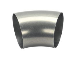 45 Degree Elbow Fitting, Buttweld, 4.0 inch O.D., 0.065 in. Thick 304 SS