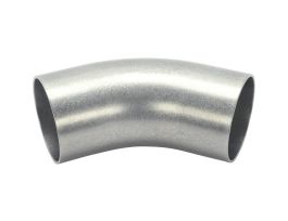 45 Degree Elbow Fitting, Buttweld, Tangents, 2 in. O.D., 304 Stainless Steel