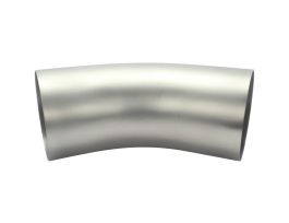 45 Degree Elbow Fitting, Buttweld, Tangents, 6 in. O.D., 304 Stainless Steel