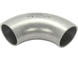 90 Degree Elbow Fitting, Buttweld, 1.0 inch O.D., 304 Stainless Steel