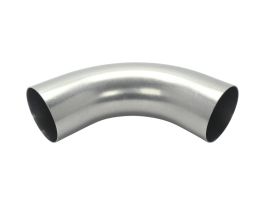 90 Degree Elbow Fitting, Buttweld, 4 in. OD with Tangents, 0.065 in. 304 SS