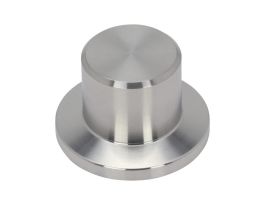 Blank Weld Stub Flange, ISO-KF Size NW16, 0.75 inch Length, 304 S.S.