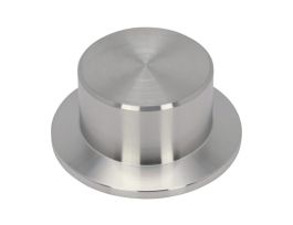 Blank Weld Stub Flange, ISO-KF Size NW40, 1.0 inch Length, 304 S.S.