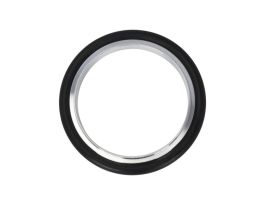Centering Ring Seal Assembly, ISO-KF, NW50, Buna-N O-ring, Aluminum
