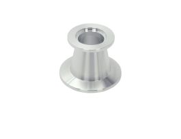 Conical Reducer, ISO-KF Flange Size NW40 to NW25, Aluminum