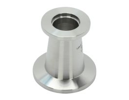 Conical Flange Reducer, ISO-KF Size NW25 to NW16, 304 Stainless Steel