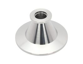 Conical Flange Reducer, ISO-KF Size NW50 to NW16, 304 Stainless Steel