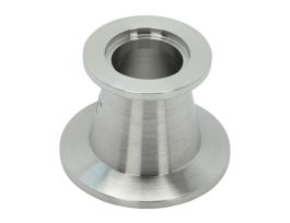 Conical Flange Reducer, ISO-KF Size NW40 to NW25, 304 Stainless Steel