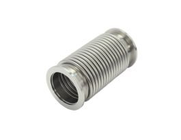 Bellows Hose, NW40 Size ISO-KF Flange, 74-100 mm, Stainless Steel