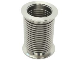 Bellows Hose, NW50 Size ISO-KF Flange, 79-100 mm, Stainless Steel