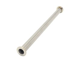 Full Nipple Fitting, NW16 Size ISO-KF Flange, 12.6 in. Length, 304 S.S.