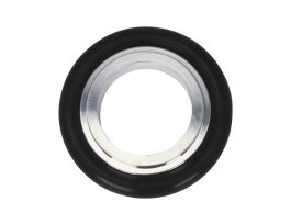 Adaptive Centering Ring, ISO-KF, NW25 to NW20, Viton O-ring, Aluminum