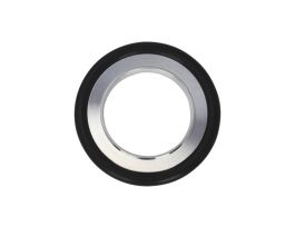 Adaptive Centering Ring, ISO-KF, NW40 to NW32, Viton O-ring, Aluminum