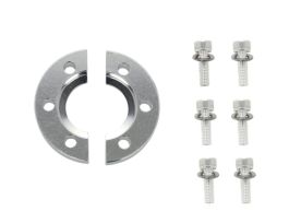 Bulkhead Flange Clamp, NW16 Size ISO-KF Flange, 6 Bolts, Aluminum