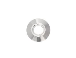 Bored Blank Flange, NW25 ISO-KF Flange, 0.75 in. Tube OD Bore, 304 S.S.