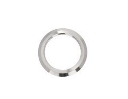 Bored Blank Flange, NW100 ISO-KF Flange, 4 in. Tube OD Bore, 304 S.S.