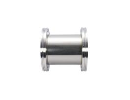 Full Nipple Fitting, NW80 Size ISO-MF Flange, 4.18 in. Length, 304 S.S.