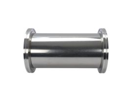 Full Nipple Fitting, NW100 Size ISO-MF Flange, 7.72 in. Length, 304 S.S.