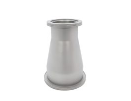 Conical Reducer, ISO-MF Flange Size NW160 to NW100, 304 Stainless Steel