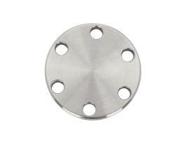Blank CF Flange, 1.33 in., Nonrotatable, Thru Bolt Holes