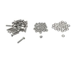 Flange Bolt and Nut Set, Thru Hole, 2.125 or 2.75 in. CF, 1/4-28 x 1.25 in., Qty 25