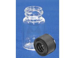 CAPS OPEN HOLE BLACK POLYPRO