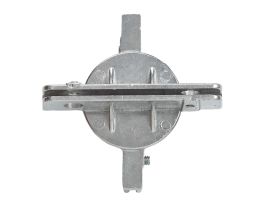 Street Sign 4-Way Cross Piece, Aluminum