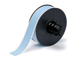 B30 Series Low-Halide Polyester Labels 1.125 in W x 100 ft L Sky Blue
