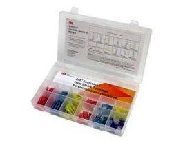 3M™ Scotchlok™ Heat Shrink Terminal Kit, SHSTK-1, 120 pieces, refillable kit is compact, portable and durable, 4 Kits/Case
