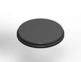 3M™ Bumpon™ Protective Products SJ57B1 Gray, 3000/Case