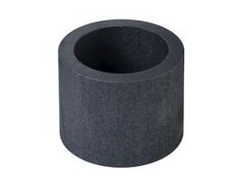 High-Purity Graphite Crucible with Flat Bottom, 32 mL; 10/PK