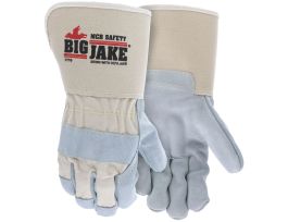 GLOVES LEATHER PALM 4.5IN DZ