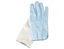 GLOVES VINYL NYLON VENT WHT MEDIUM DZ