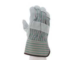 GLOVES DOUBLE LEATHER 2.5IN DZ 1PR