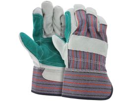 GLOVES DOUBLELEATHER JOINTED DZ 1PR