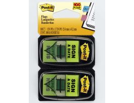 Post-it® Flags 680-SD2, 1 in x 1.719 in