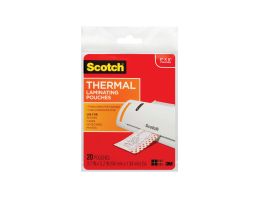 Scotch™ Thermal Pouches TP5902-20 for items ups to 3.70 in x 5.27 in