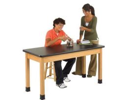 VWR Tbl 24 x 72 x 30"H Oak Epoxy Top