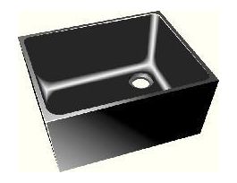 KEMRESIN TUB SINK 18X11X15