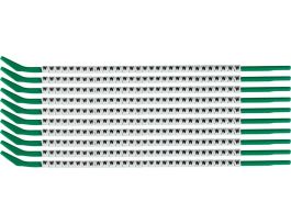 ClipSleeve Wire Markers Size 09 Nylon 18 AWG - 18 AWG, W Pack of 300 Each